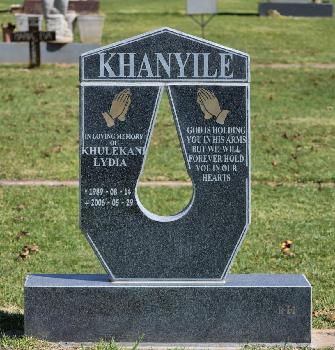 KHANYILE Khulekani Lydia 1989-2006