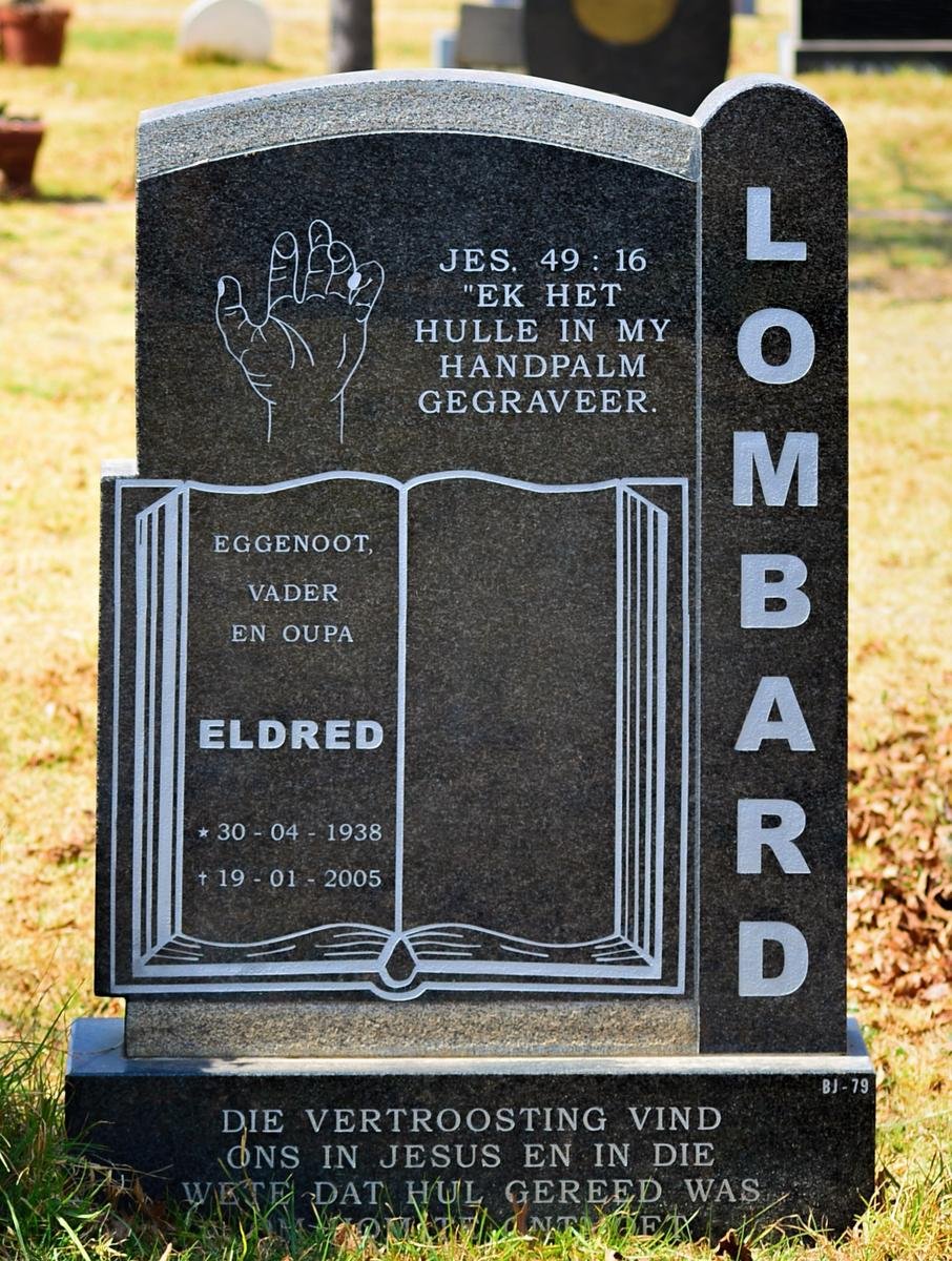 LOMBARD Eldred 1938-2005