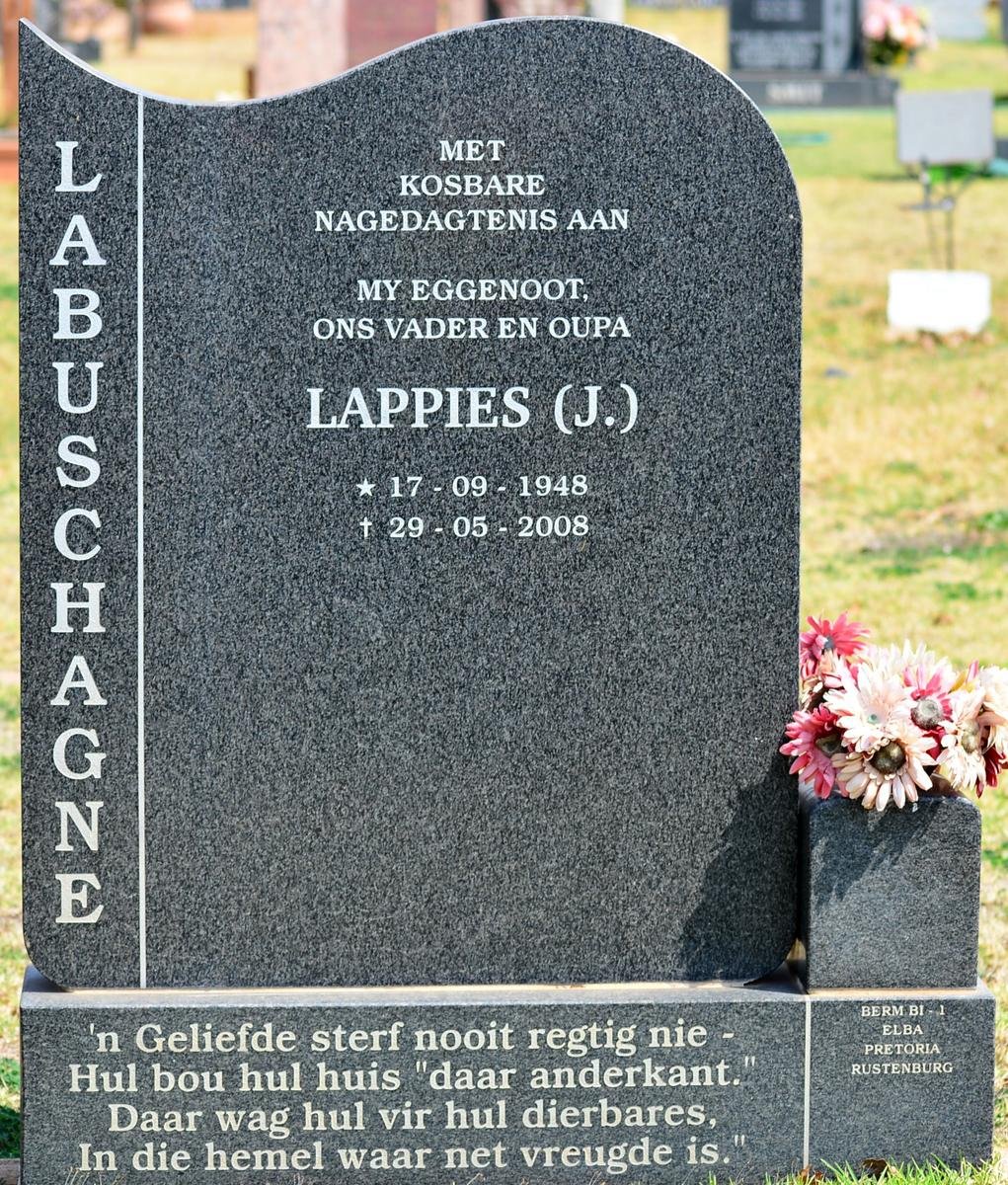 LABUSCHAGNE J. 1948-2008