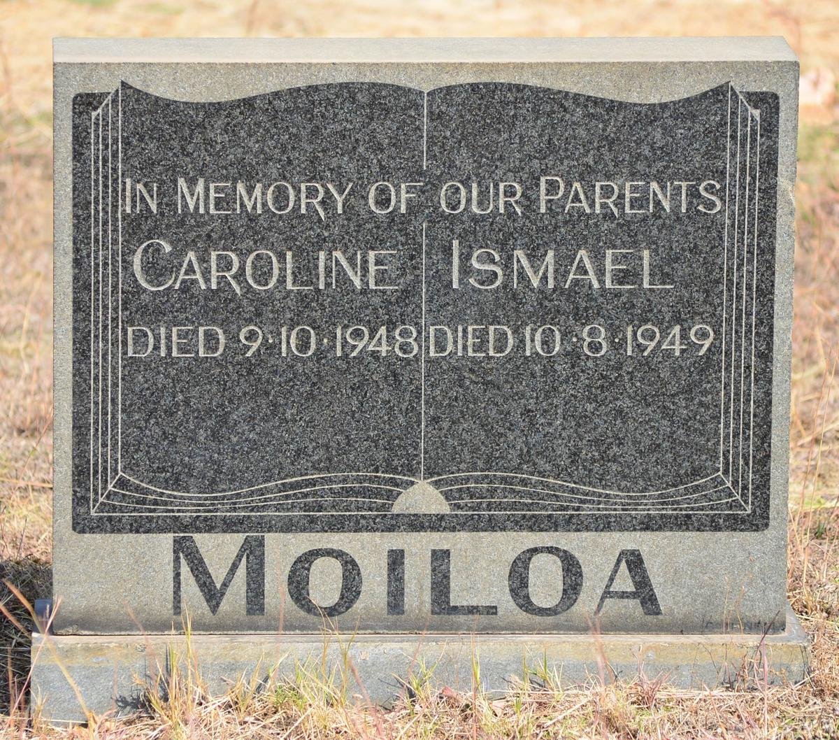 MOILOA Ismael -1949 &amp; Caroline -1948