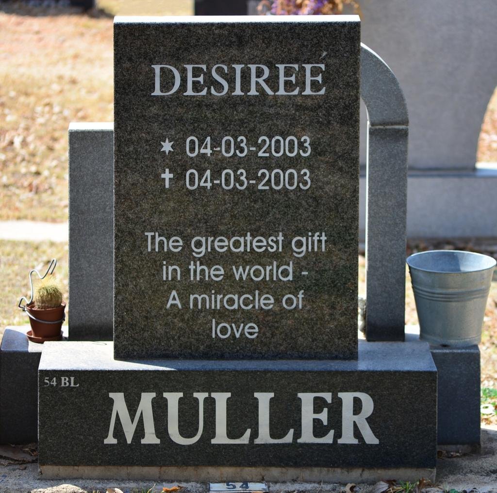 MULLER Desireé 2003-2003