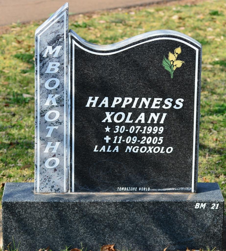 MBOKOTHO Happiness Xolani 1999-2005