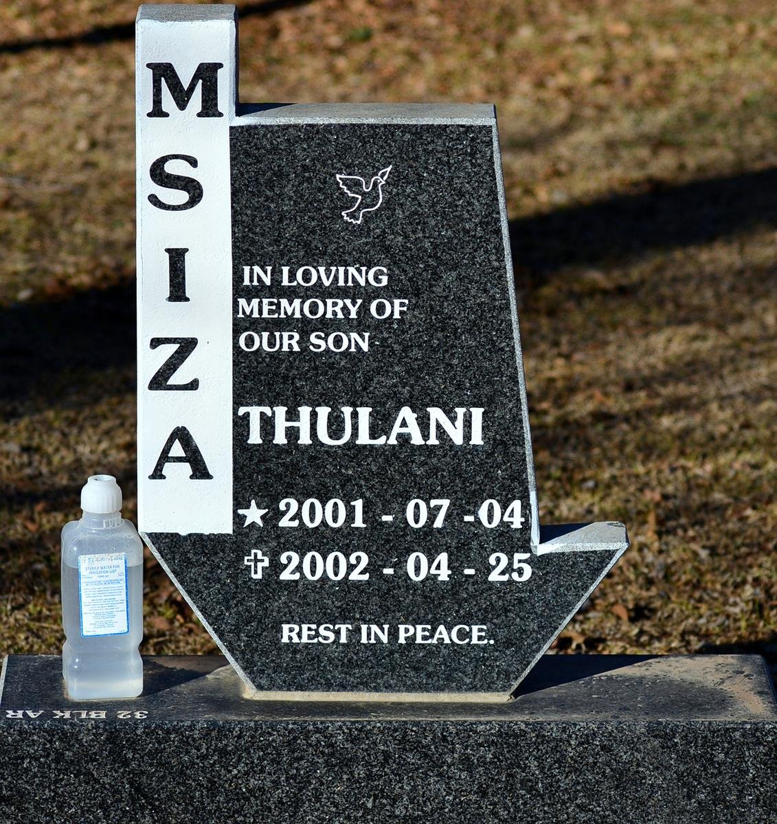 MSIZA Thulani 2001-2002