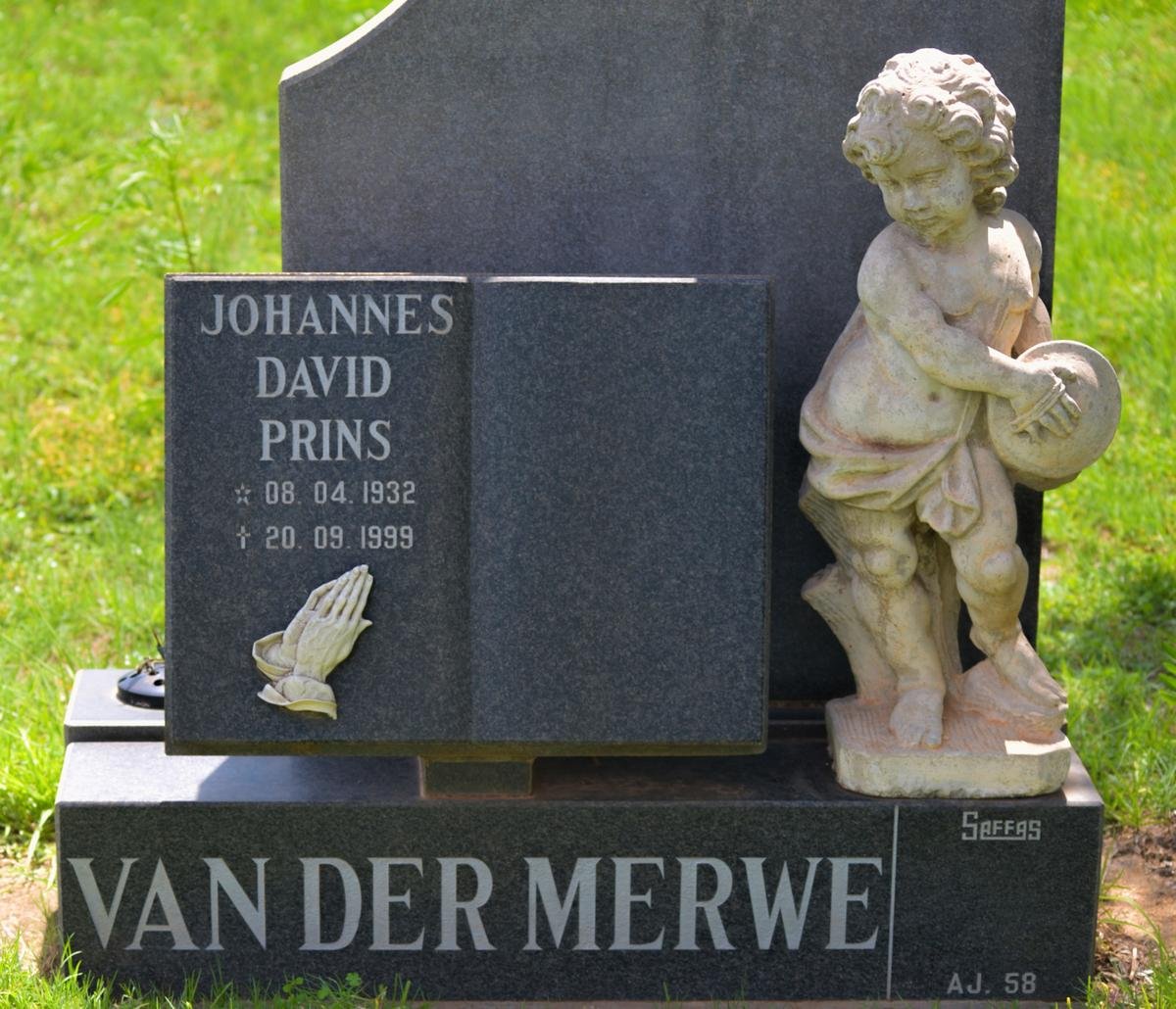 MERWE Johannes David Prins, van der 1932-1999