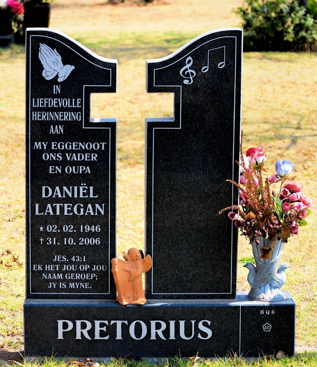 PRETORIUS Daniël Lategan 1946-2006