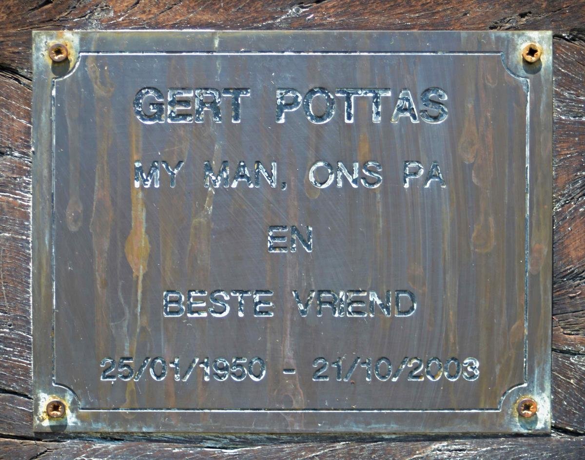 POTTAS Gert 1950-2003
