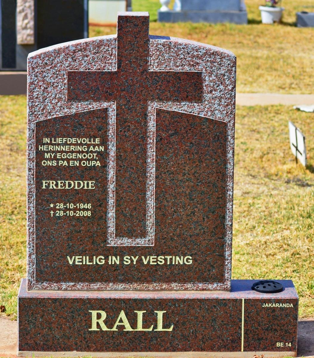 RALL Freddie 1946-2008