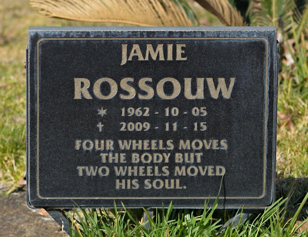 ROSSOUW Jamie 1962-2009