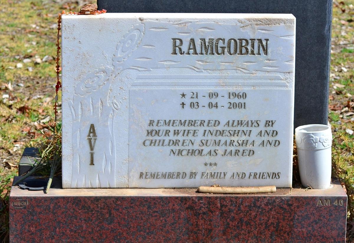 RAMGOBIN Avi 1960-2001