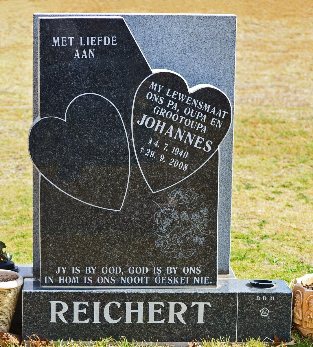REICHERT Johannes 1940-2008
