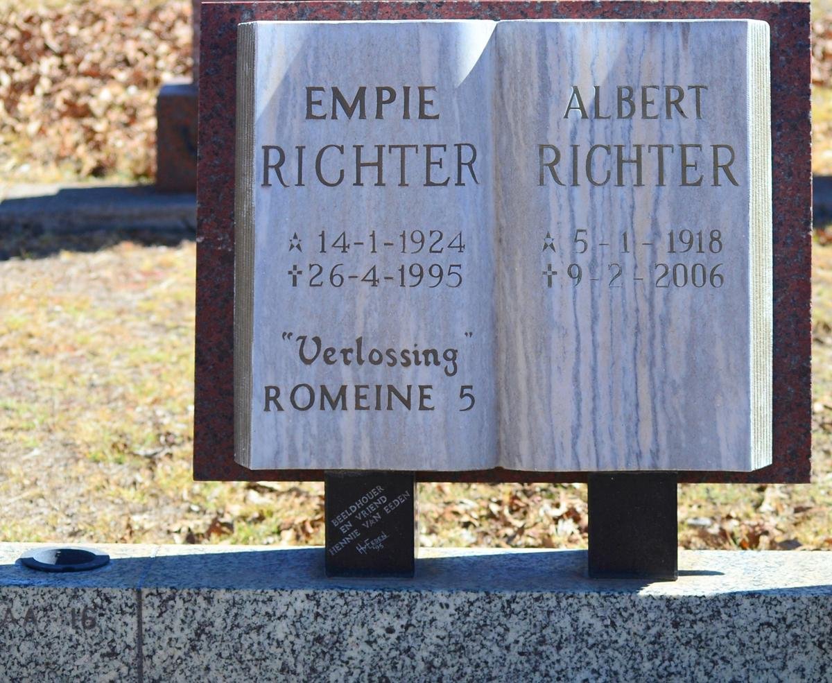 RICHTER Albert 1918-2006 &amp; Empie 1924-1995