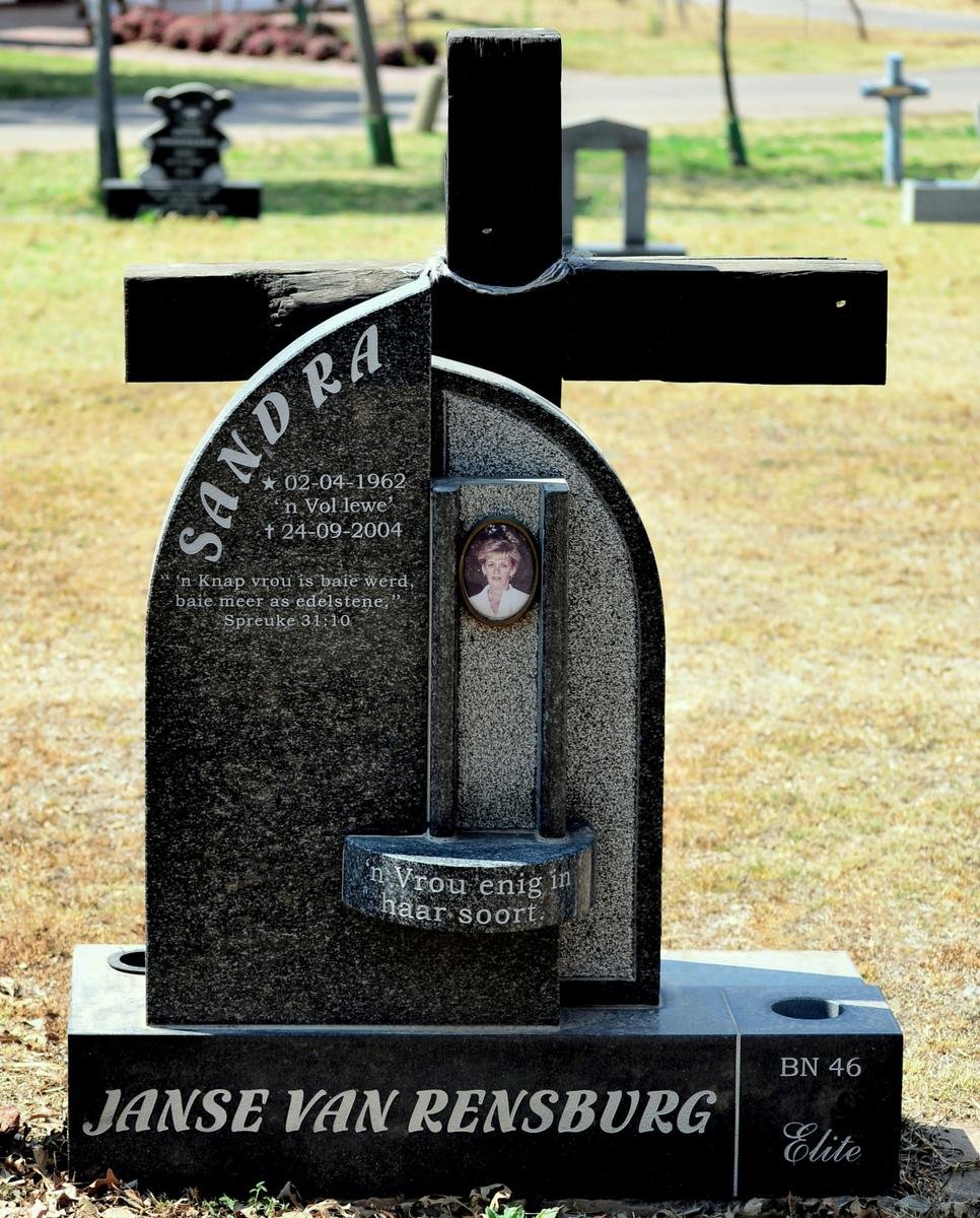 RENSBURG Sandra, Janse van 1962-2004
