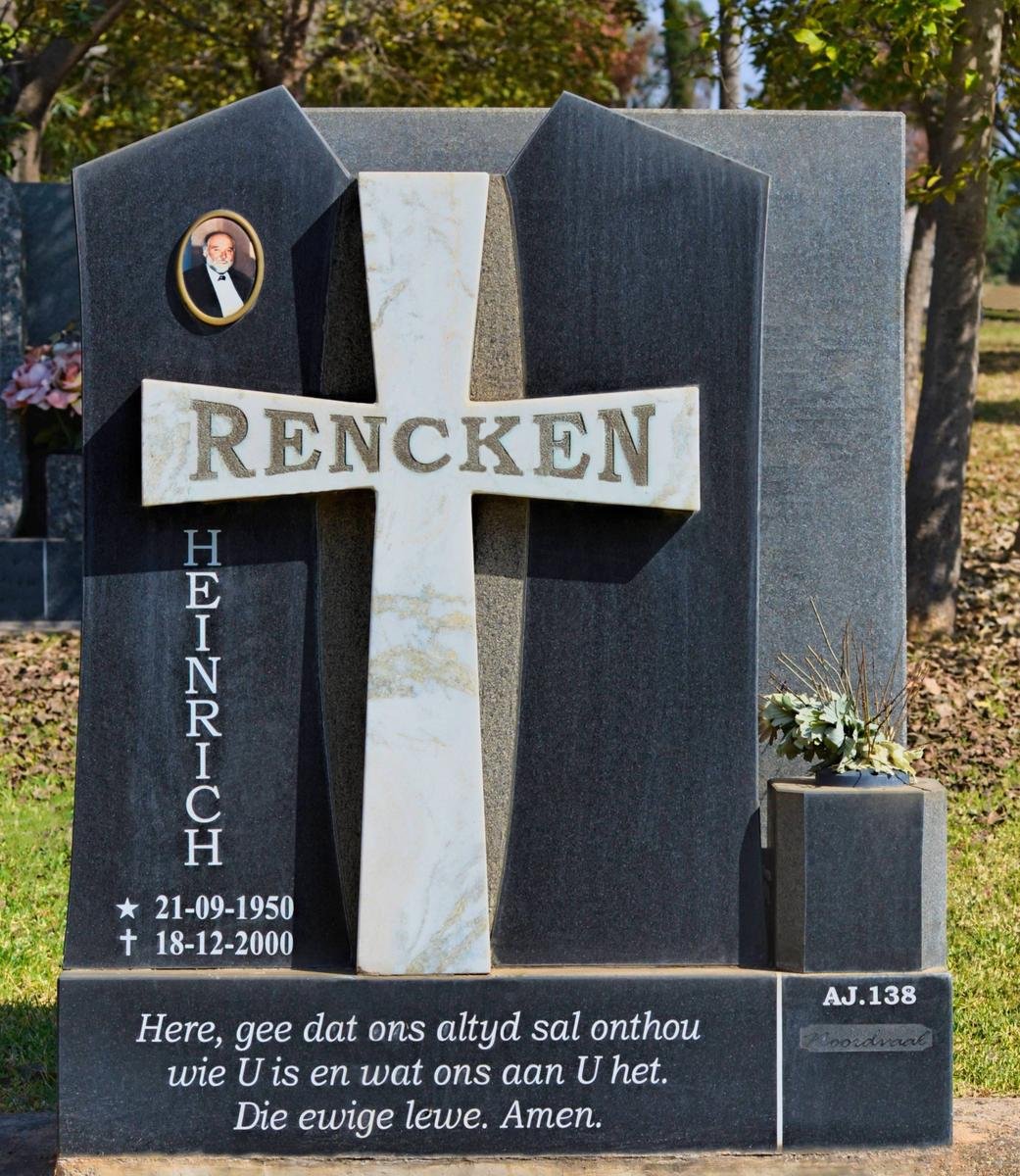 RENCKEN Heinrich 1950-2000