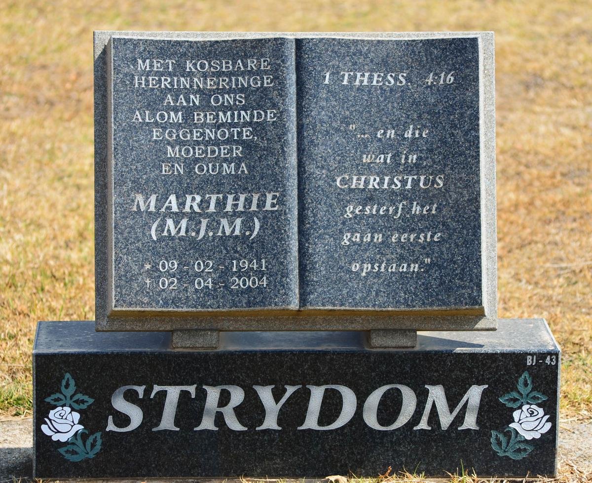 STRYDOM M.J.M. 1941-2004