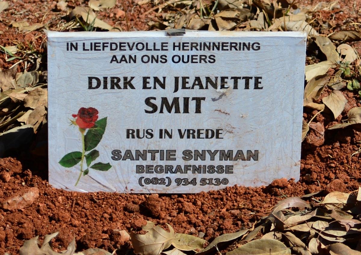 SMIT Dirk &amp; Jeanette 19?-1995
