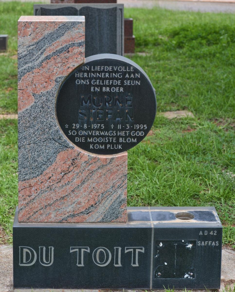 TOIT Morné Stefan, du 1975-1995