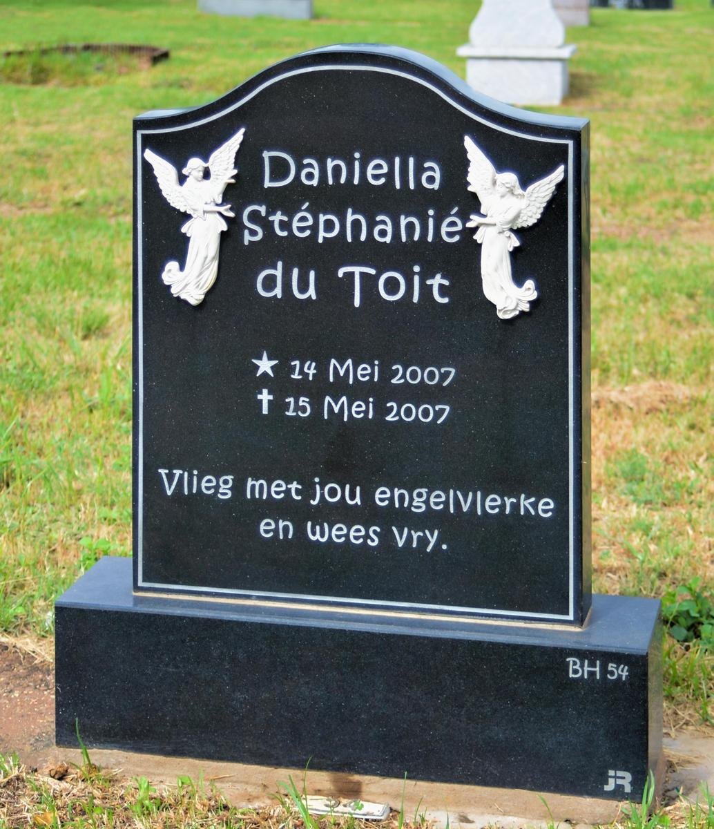 TOIT Daniella Stéphanié, du 2007-2007
