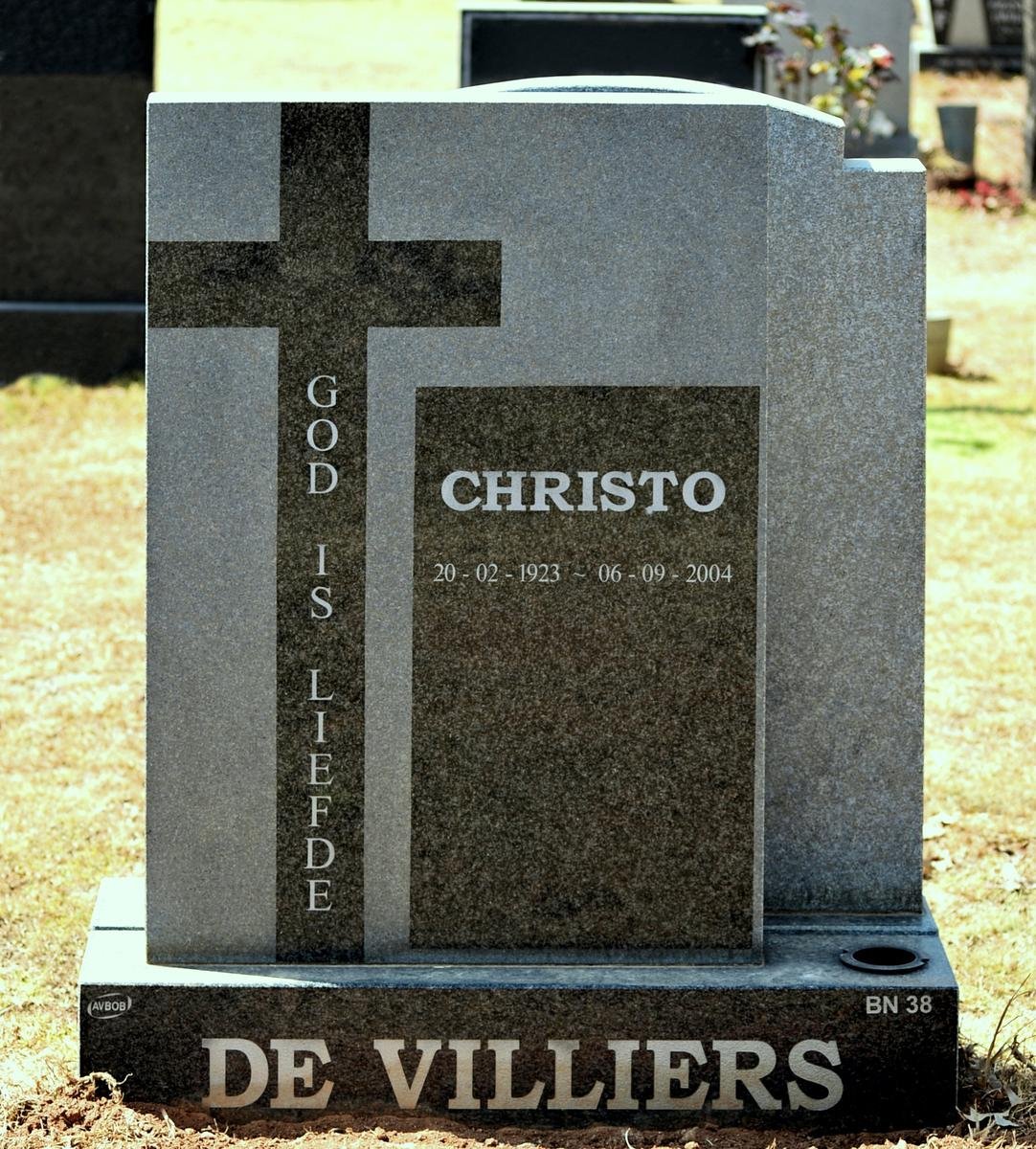 VILLIERS Christo, de 1923-2004