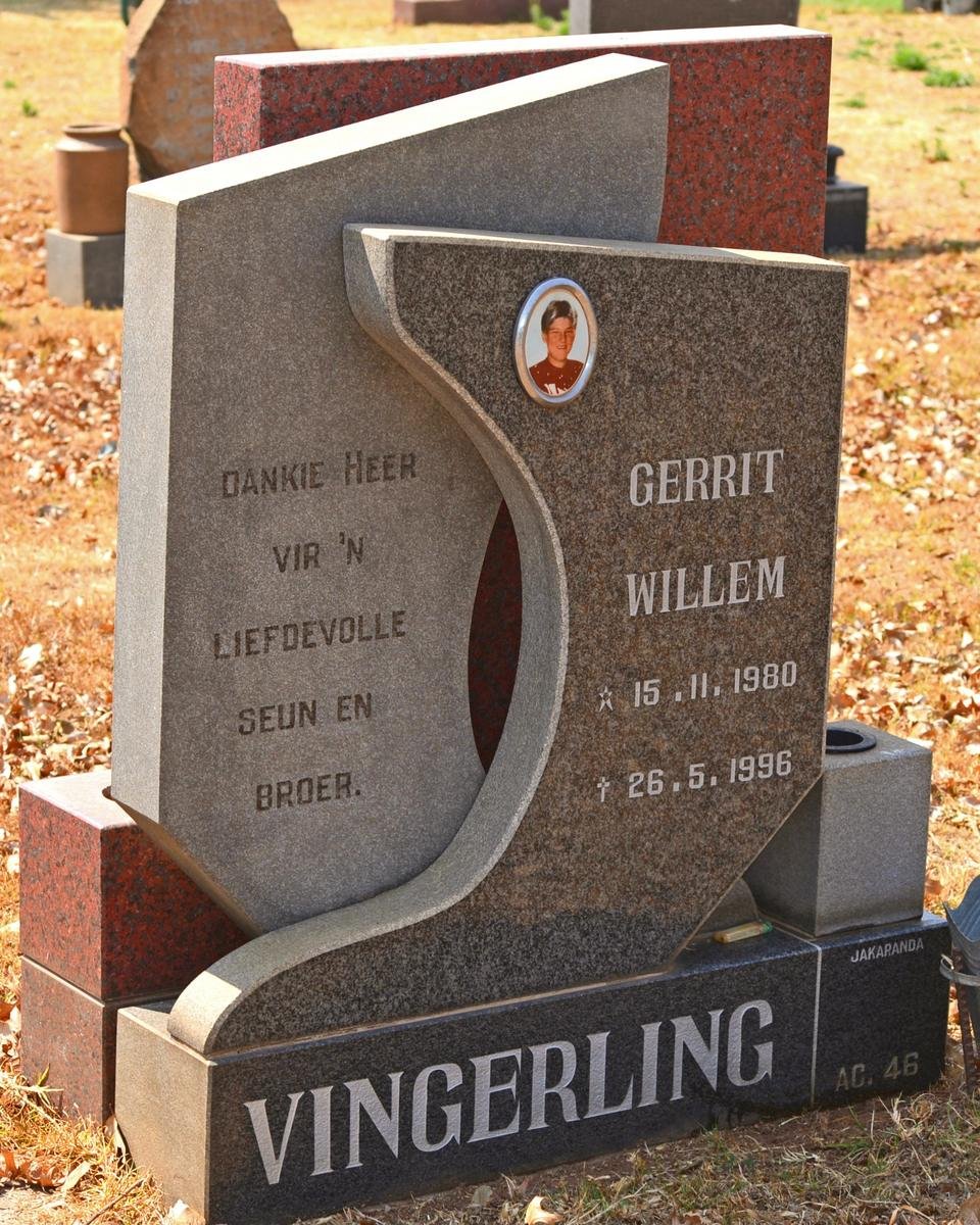 VINGERLING Gerrit Willem 1980-1996