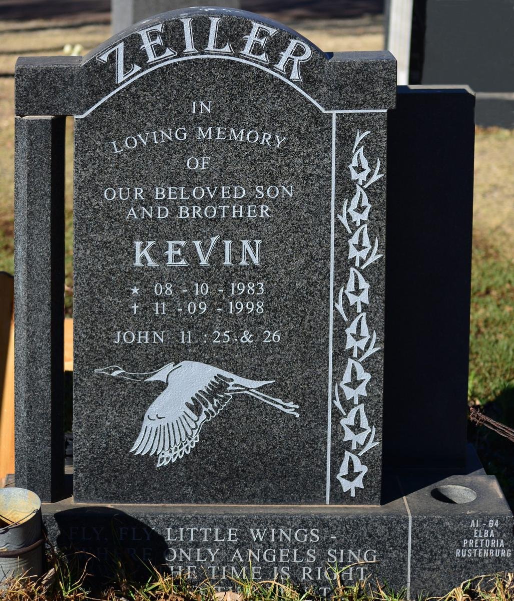 ZEILER Kevin 1983-1998