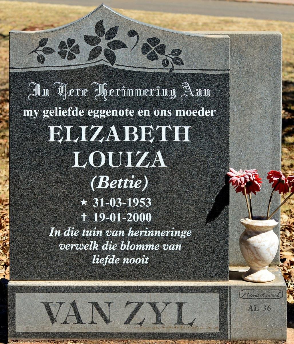 ZYL Elizabeth Louiza, van 1953-2000