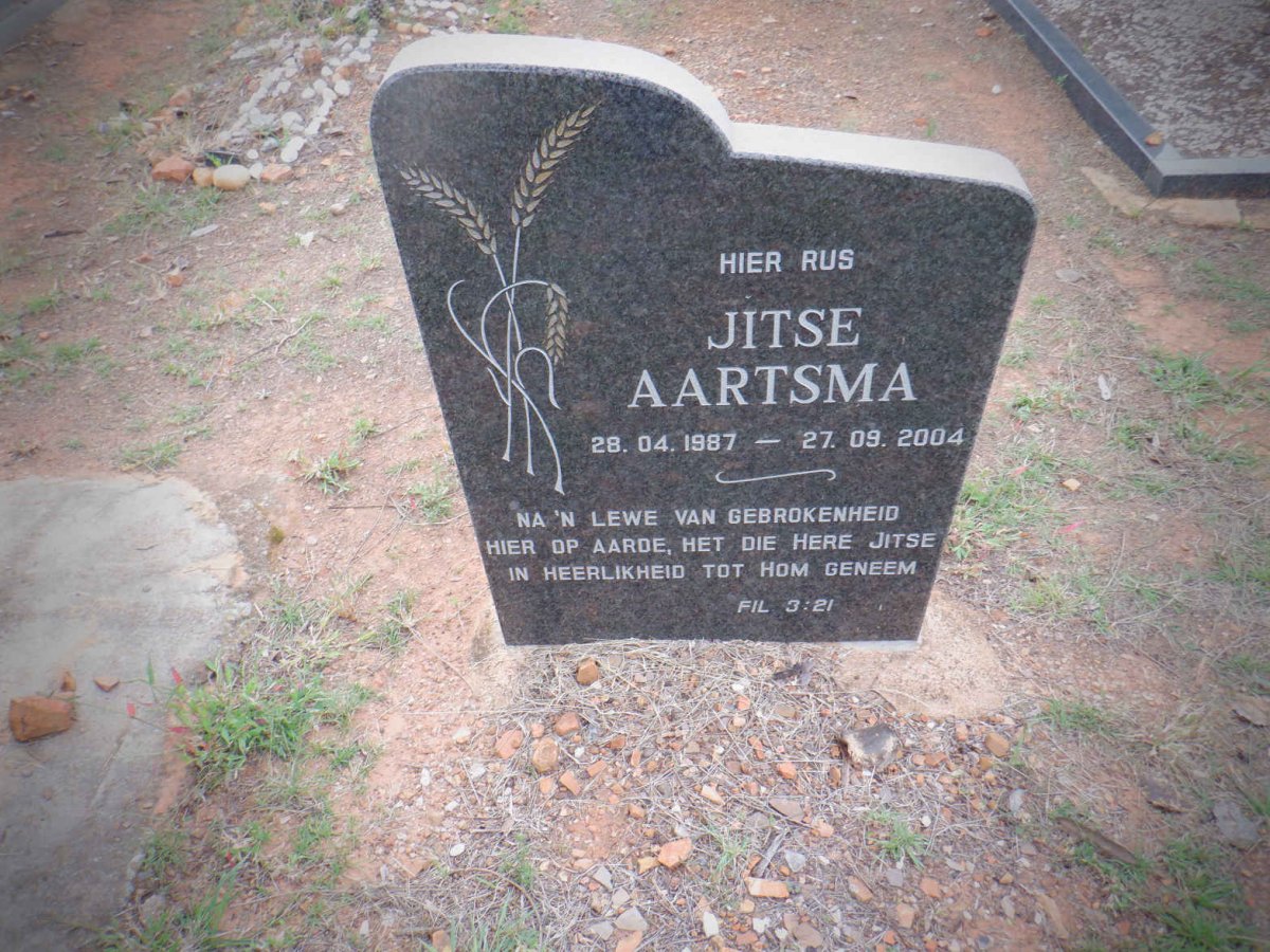 AARTSMA Jitse 1987-2004