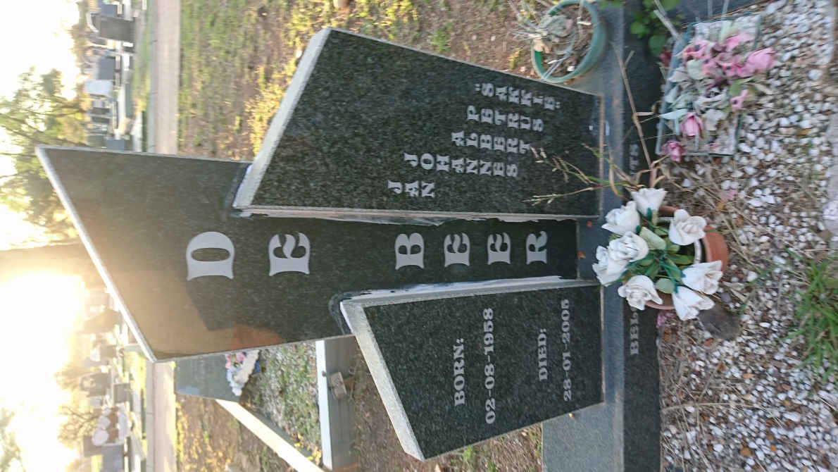 BEER Johannes Albert Petrus, de 1958-2005