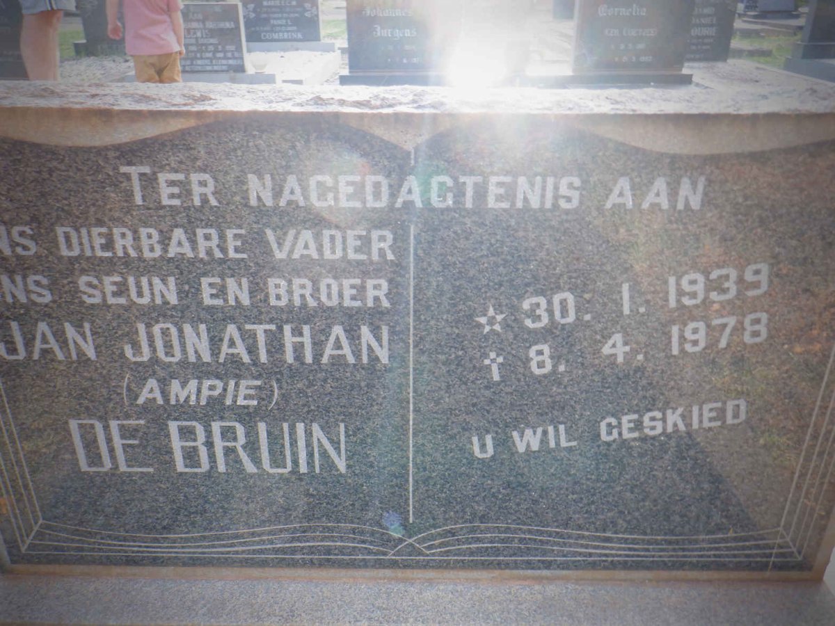 BRUIN Jan Jonathan, de 1939-1978