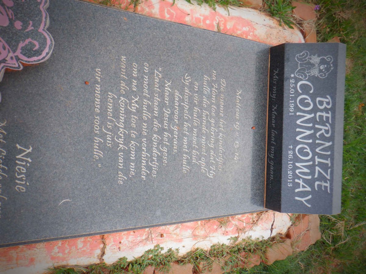 CONNOWAY Bernize 1991-2013