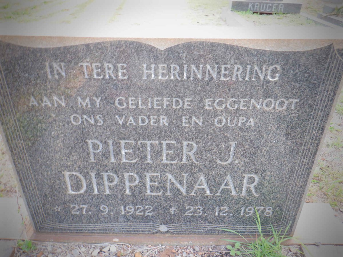 DIPPENAAR Pieter J. 1922-1978