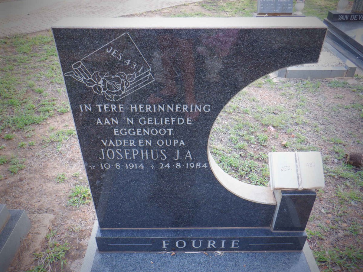 FOURIE Josephus J.A. 1914-1984
