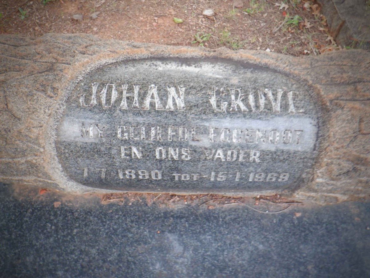 GROVE Johan 1890-1969