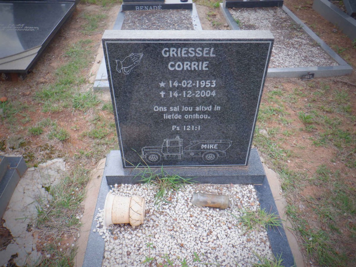 GRIESSEL Corrie 1953-2004