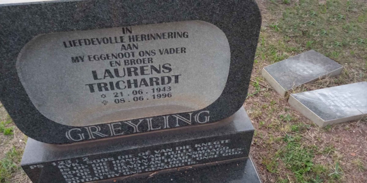 GREYLING Laurens Trichardt 1943-1996