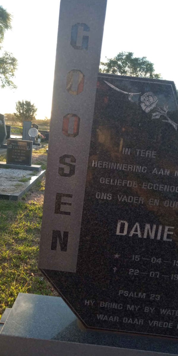 GOOSEN Danie 1938-1991