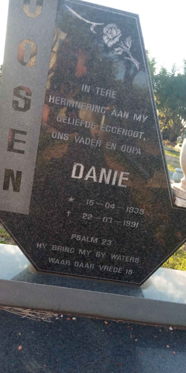 GOOSEN Danie 1938-1991
