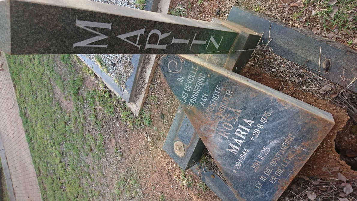 MARITZ Rosa Maria 1944-1975