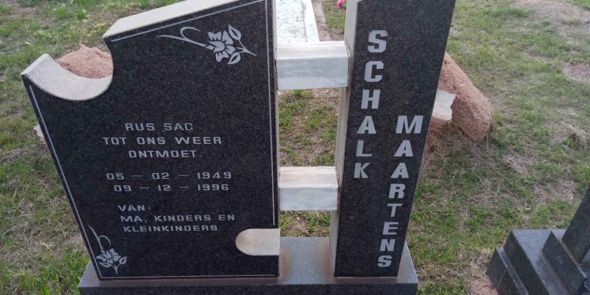 MAARTENS Schalk 1949-1996