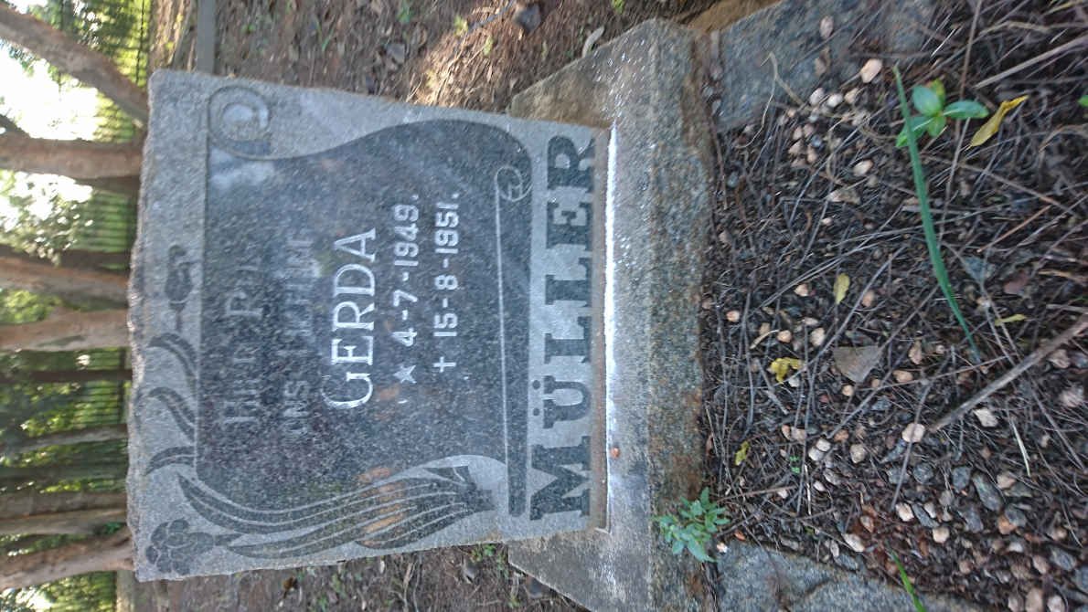 MÜLLER Gerda 1949-1951