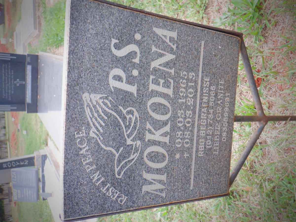 MOKOENA P.S. 1965-2013