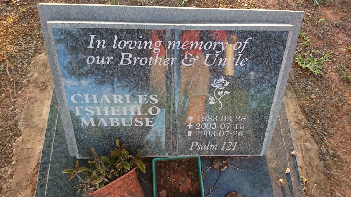 MABUSE Charles Tshehlo 1983-2003