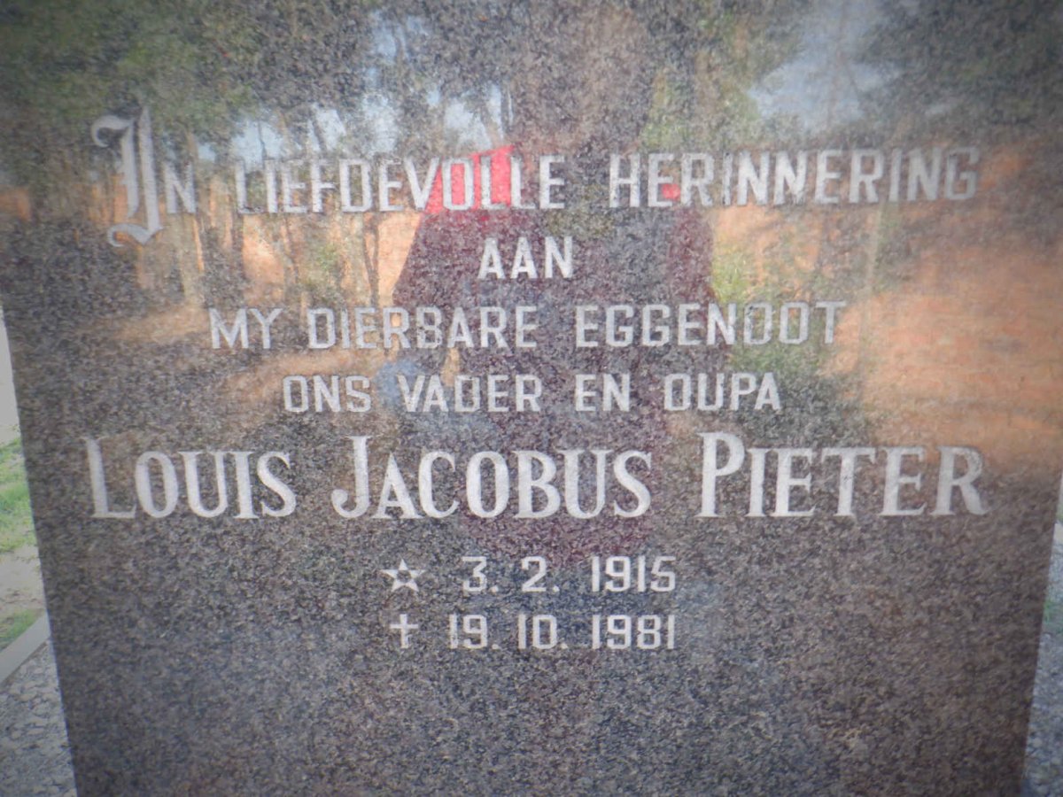 PREEZ Louis Jacobus Pieter, du 1915-1981