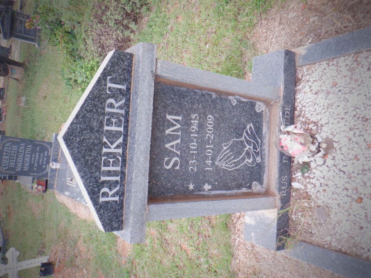 RIEKERT Sam 1945-2009