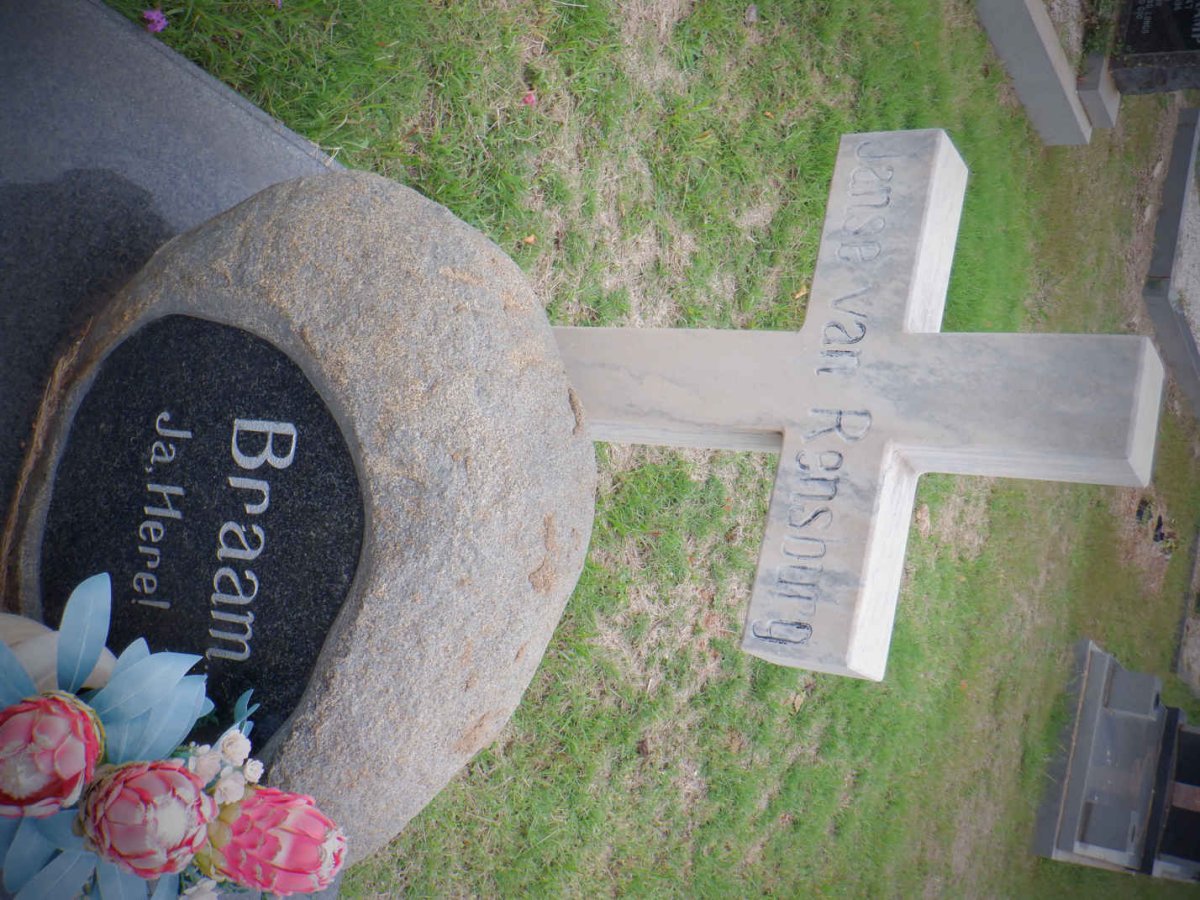 RENSBURG Braam, Janse van 1973-1992