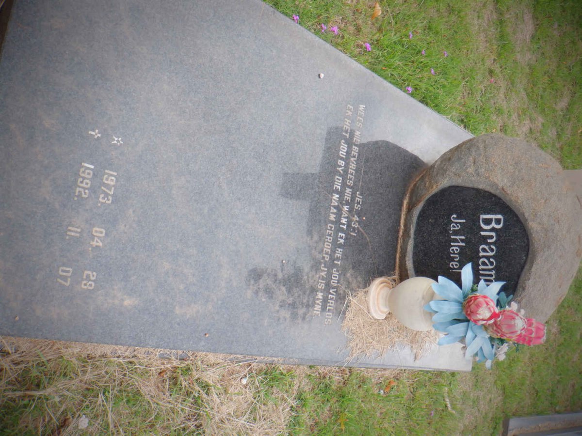 RENSBURG Braam, Janse van 1973-1992