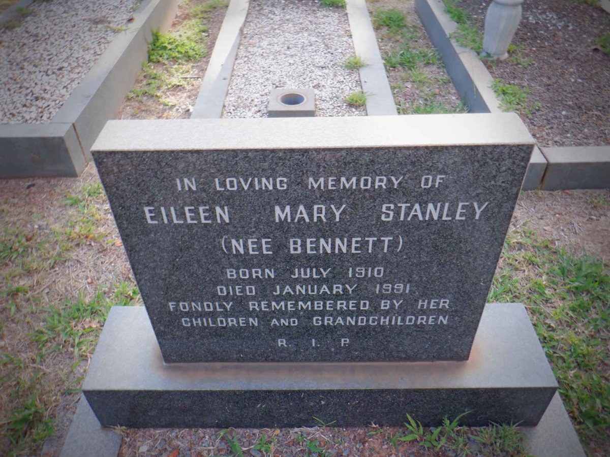 STANLEY Eileen Mary nee BENNETT 1910-1991