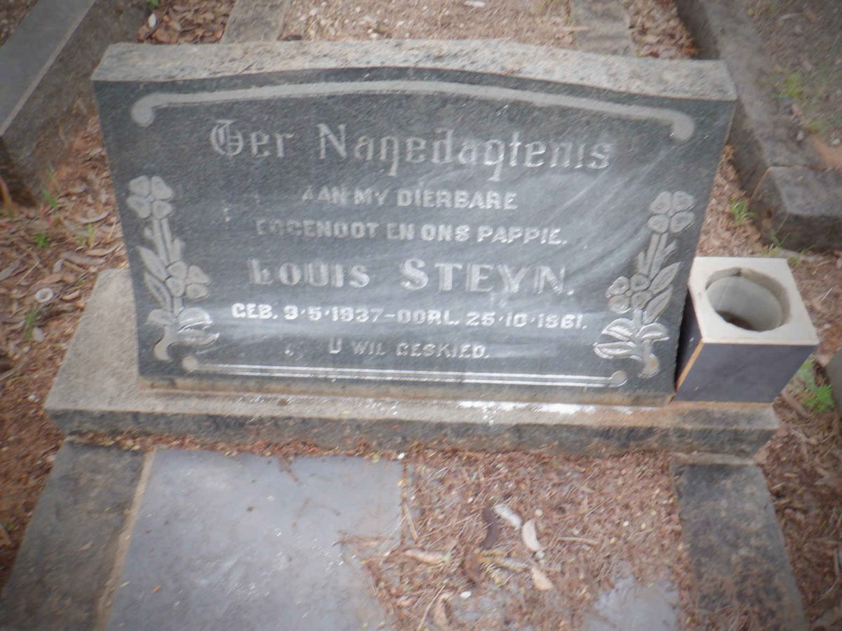 STEYN Louis 1937-1961