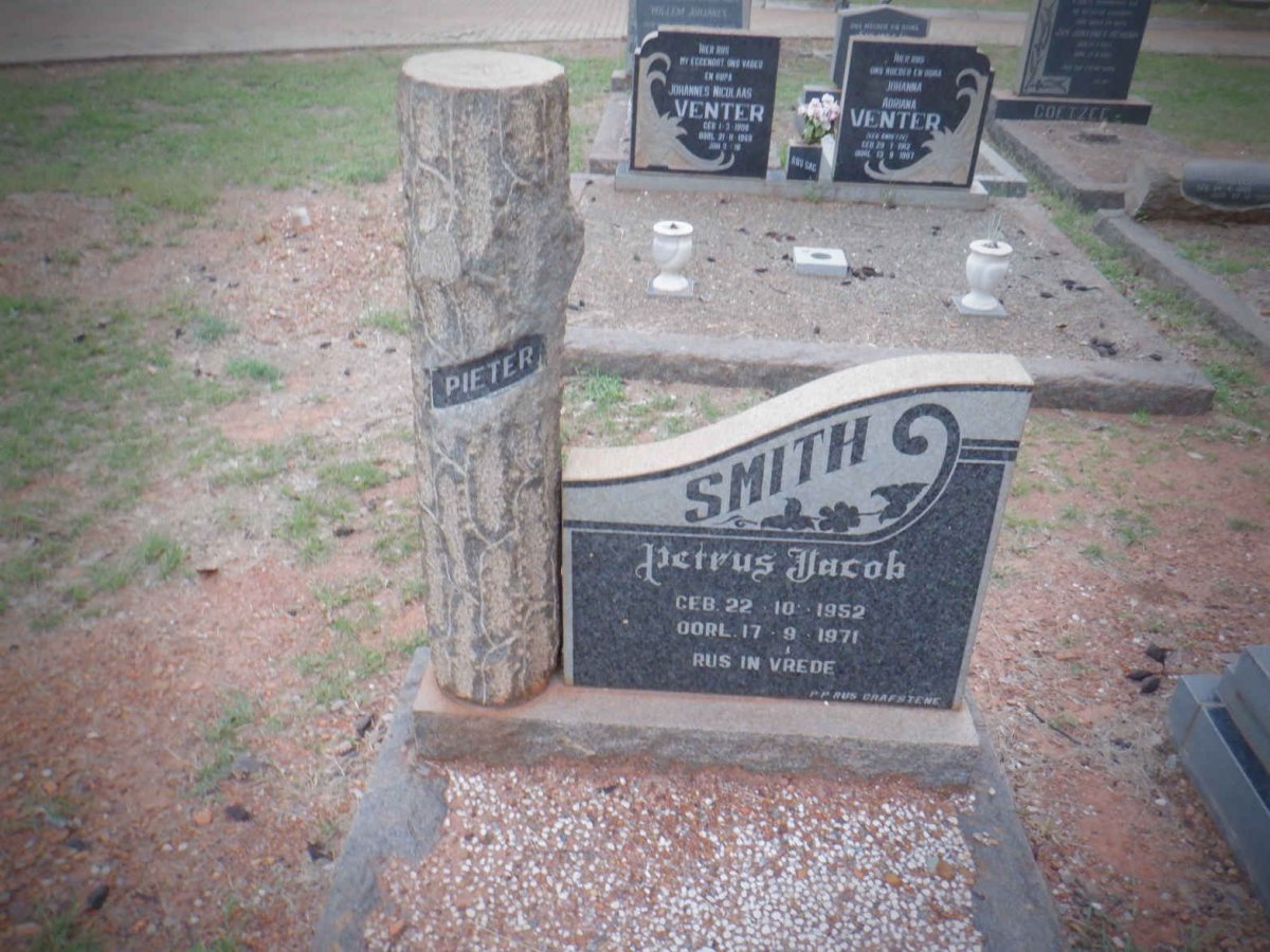 SMITH Petrus Jacob 1952-1971