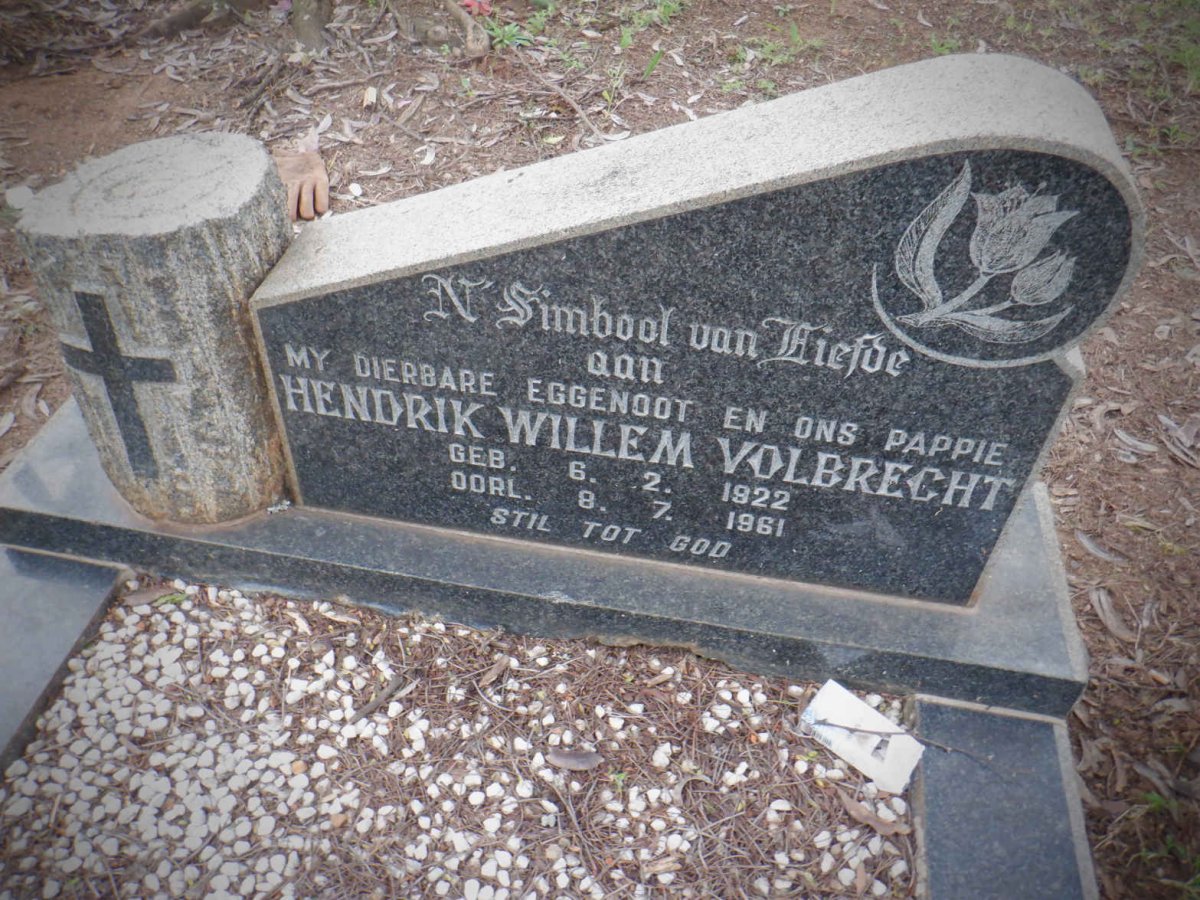 VOLBRECHT Hendrik Willem 1922-1961