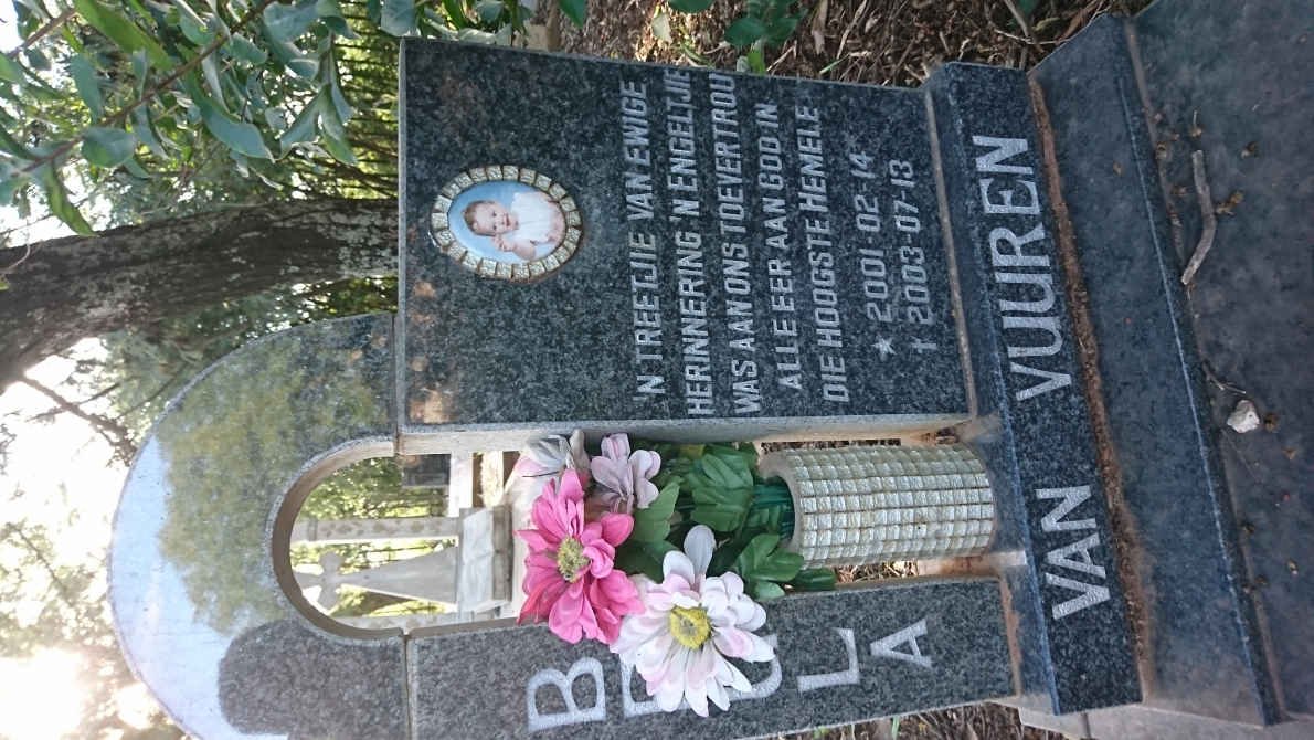 VUUREN Beula, van 2001-2003